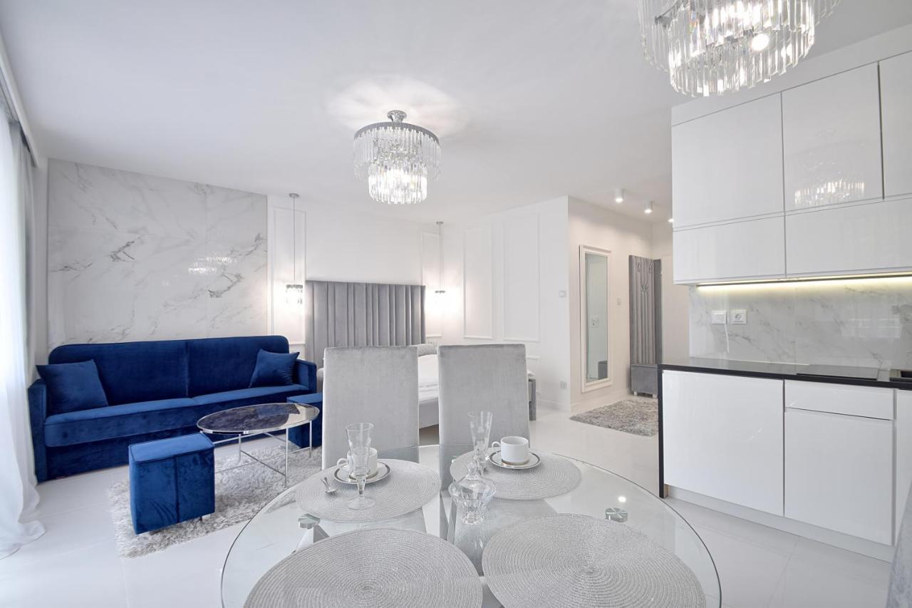 Crystal Apartament 80M Od Plazy, Przy Latarni Morskiej Колобжег Экстерьер фото